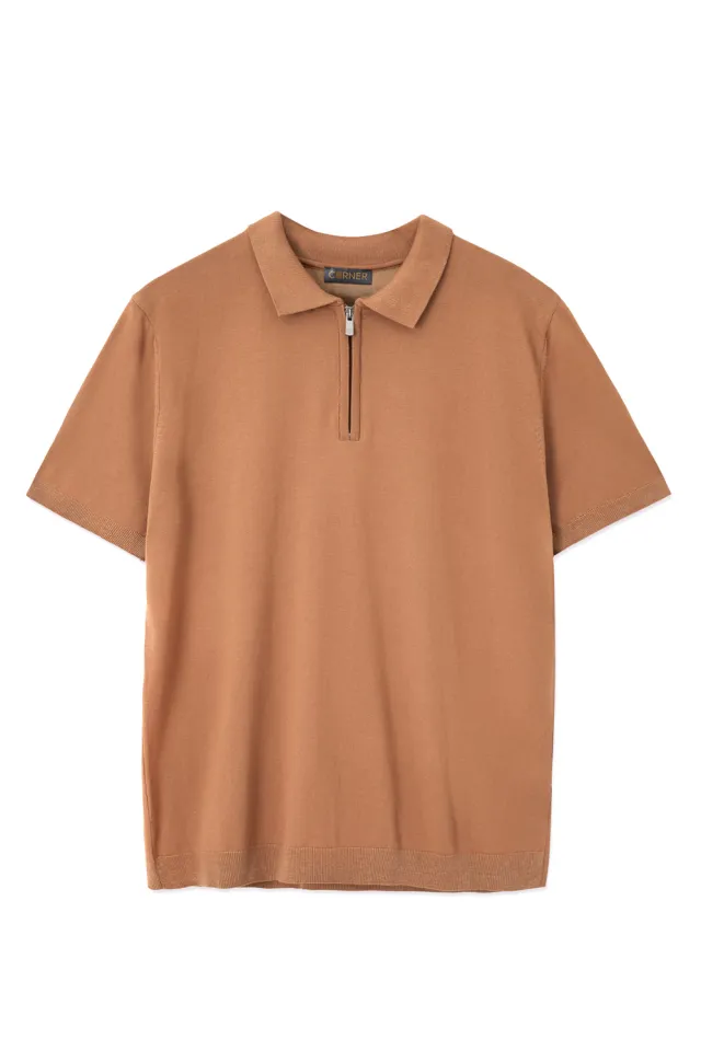 Чоловіча футболка поло на замок Camel  (арт. 3308)