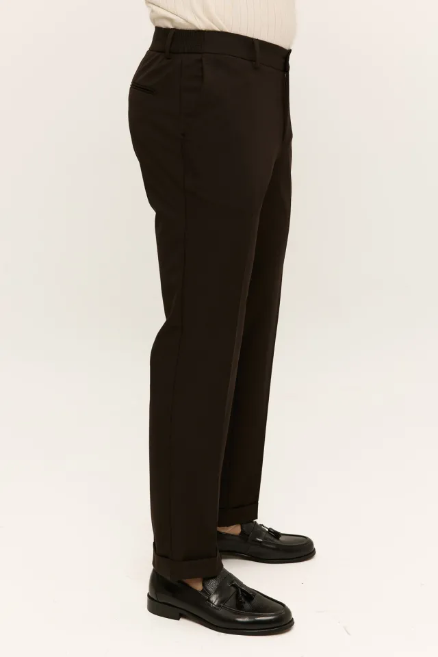 Чоловічі штани Regular Fit коричневі  (арт. 3171)