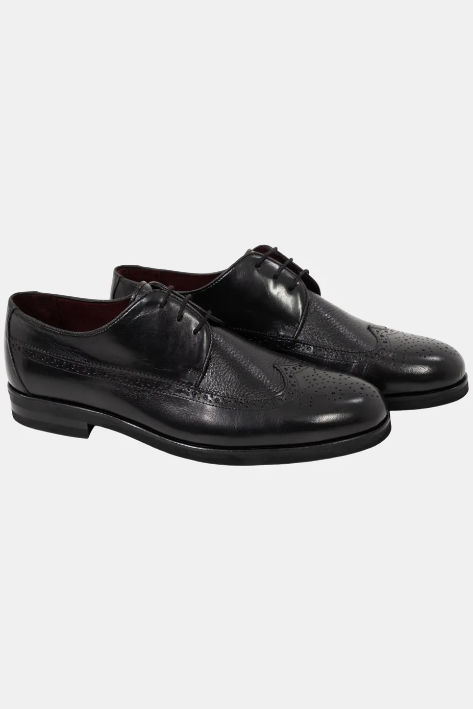 Дербі чоловічі шкіряні Black  (арт. 3210)