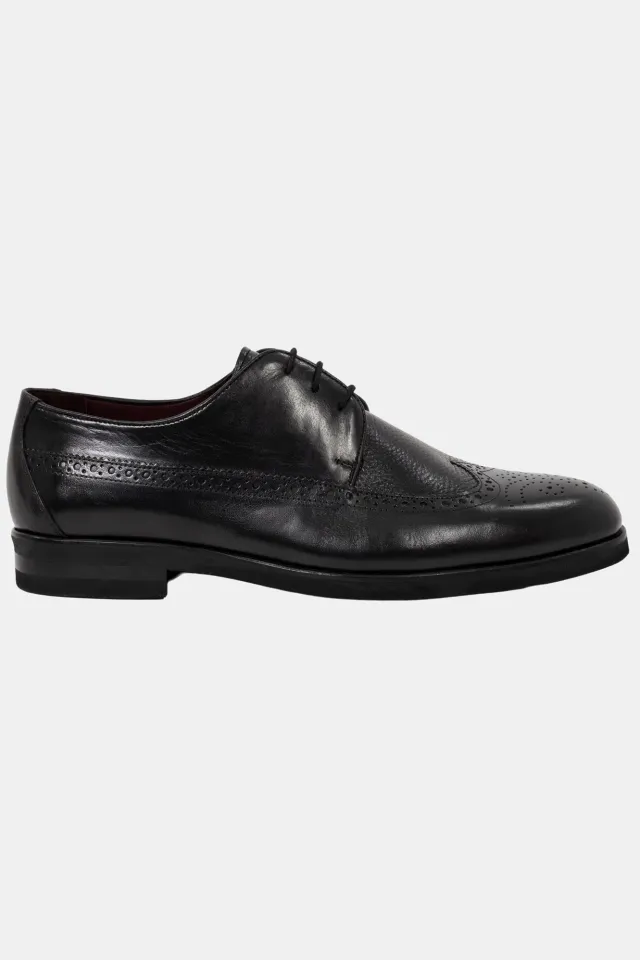 Дербі чоловічі шкіряні Black  (арт. 3210)