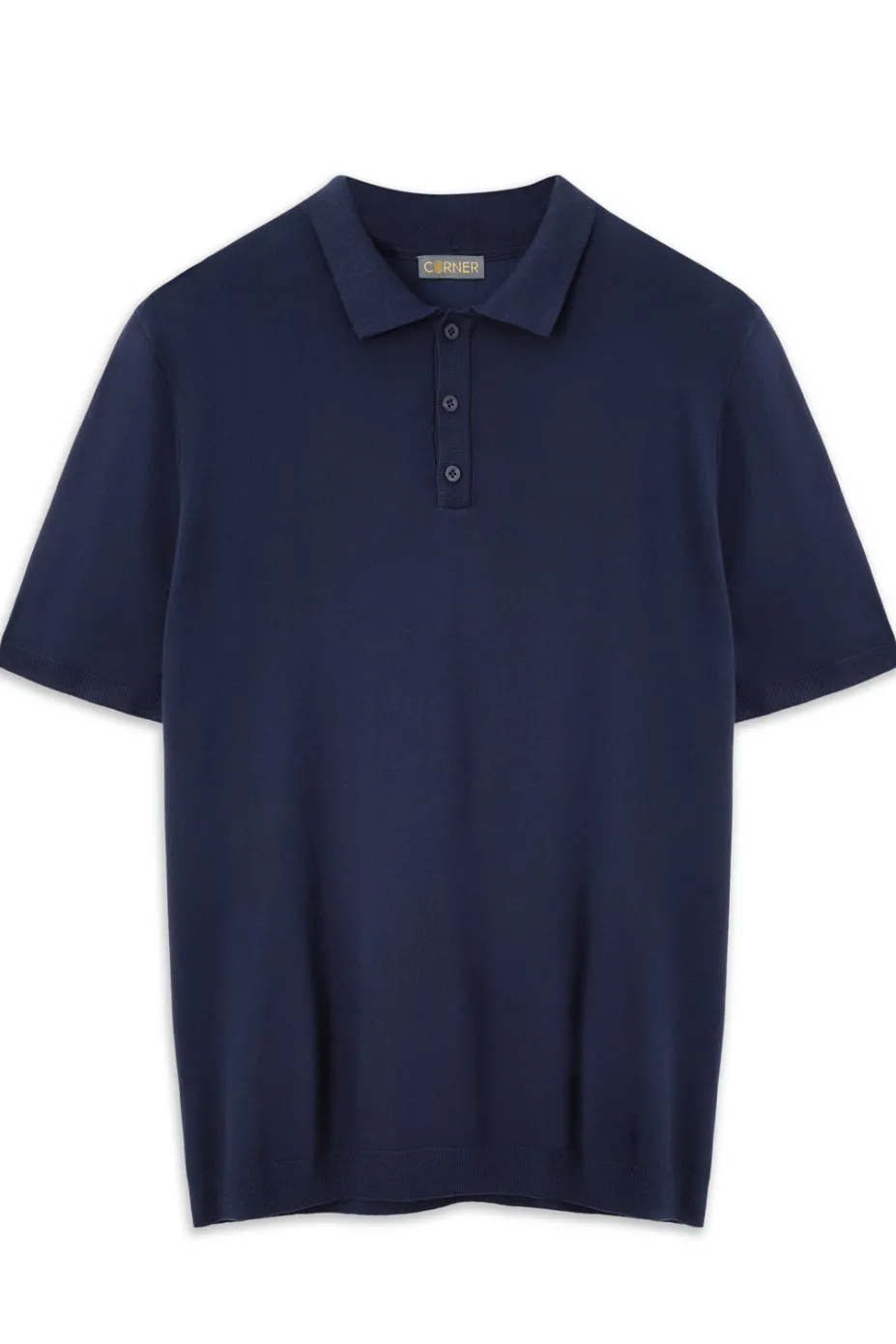 Футболка чоловіча поло Navy Blue на гудзиках  (арт. 3280)