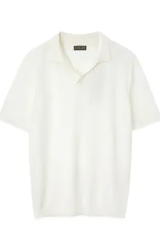 Футболка поло Off White з класичним коміром  (арт. 3281) - фото № 2 - Corner