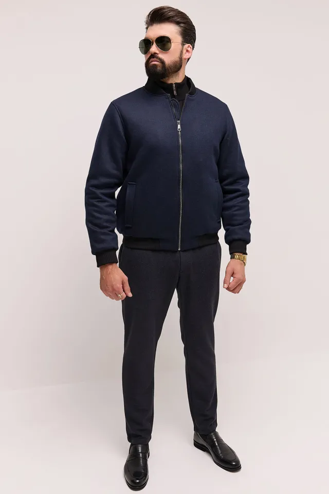 Куртка бомбер чоловіча Dark Blue  (арт. 3040)