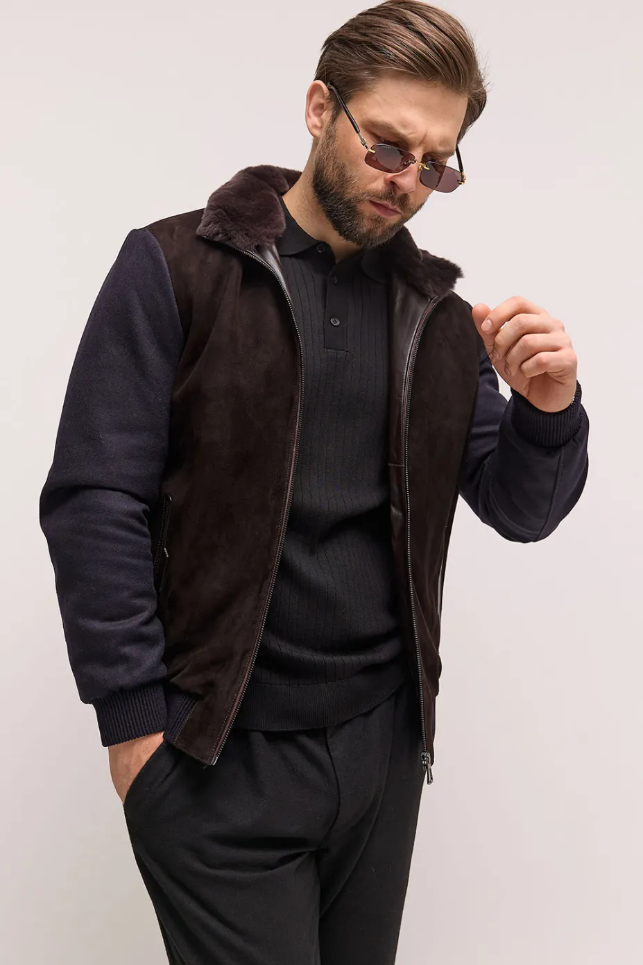 Куртка чоловіча Premium Dark Blue, (арт. 3030)