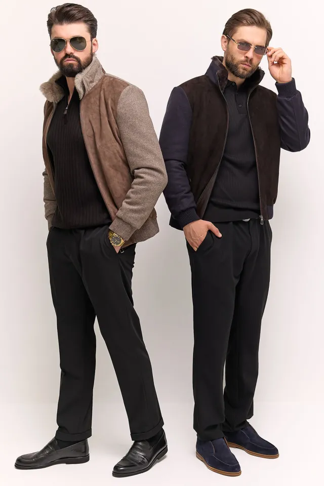 Куртка чоловіча Premium Grey Brown  (арт. 3031)