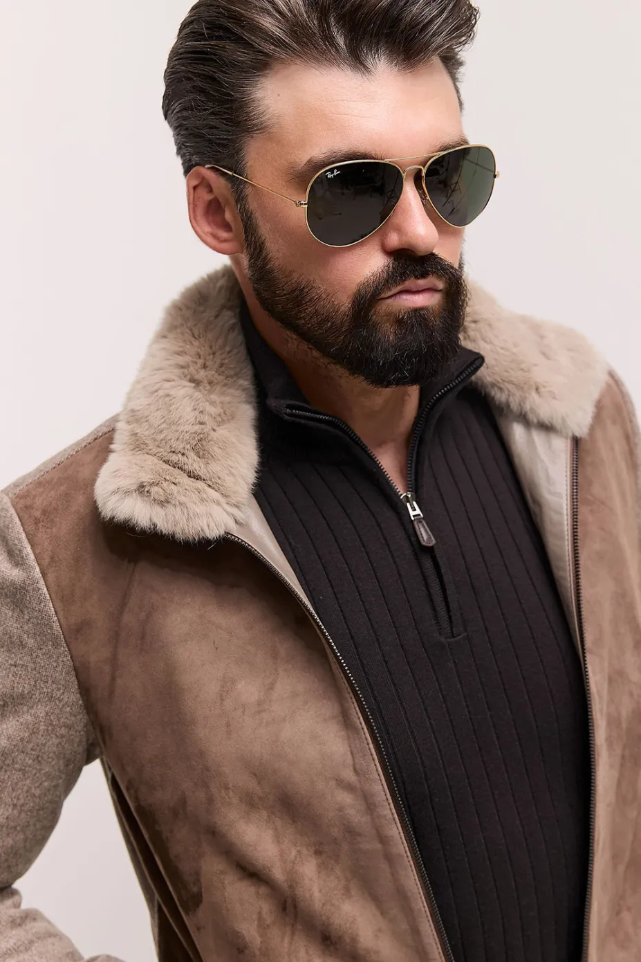 Куртка чоловіча Premium Grey Brown  (арт. 3031)