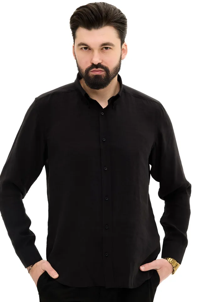 Чоловіча сорочка Modal Black  (арт. 3086)